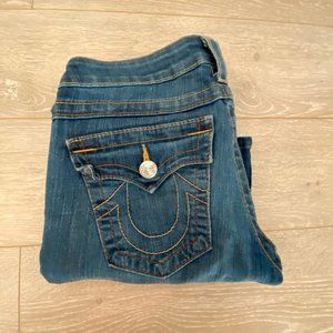 True Religion Becky Dark Wash Bootcut Jean